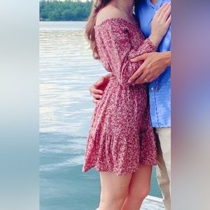 American eagle off shoulder dress